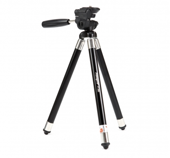 Compact Travel Tripod 8 Sections in Black