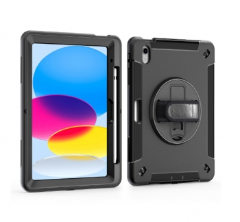 iPad 10-11th gen tough case with hand grip