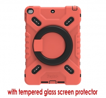 iPad 10-11th gen heavy duty case with glass protector