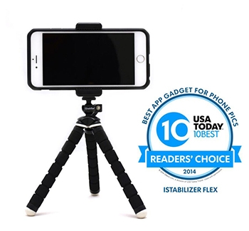Smartphone Tripod Mount and Flexible Tripod Combo