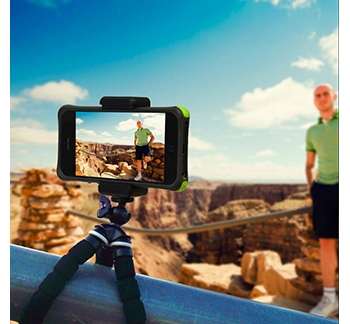 Smartphone Tripod Mount and Flexible Tripod Combo