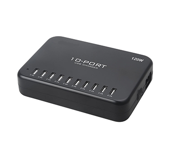 USB-A 10 Ports Charger 120W (10x2.4A), AUS Approval