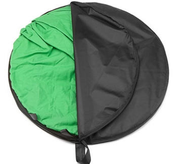 Pop Up Green Screen 1.5x2M (Green/Blue Double Sided)