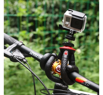 Deluxe Flexible Tripod with smartphone tripod mount