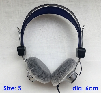 Disposable Headphone Earpad Covers(Size:S, dia approx.6cm) (LS-H-1 or similar)