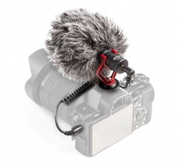 Microphone for iPad/smartphone (with cold shoe adaptor)