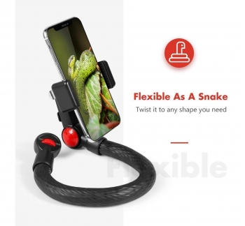 Waterproof Flexible Monopod for Smartphone/iPad with Bluetooth Remote